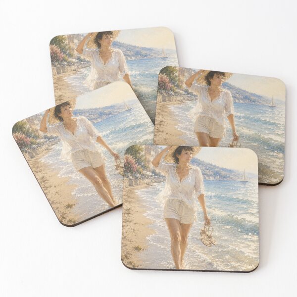Item preview, Barefoot in the Surf / Босиком по прибою designed and sold by ggstcraft.