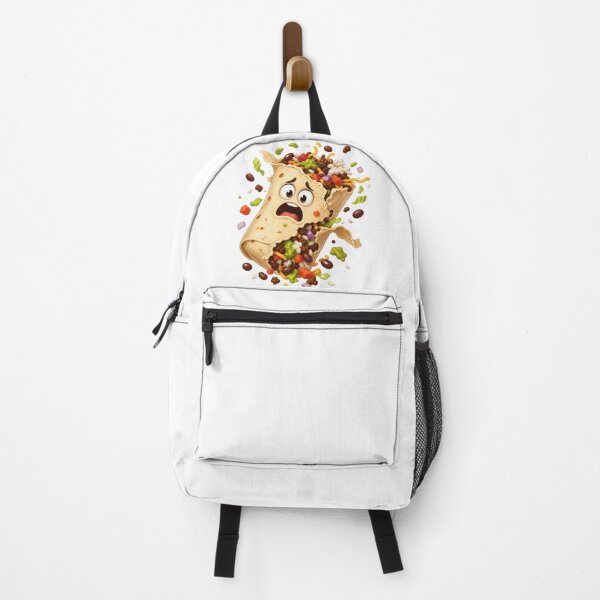 Item preview, Shocked Cartoon Burrito Exploding with Toppings designed and sold by jgvisualarts.
