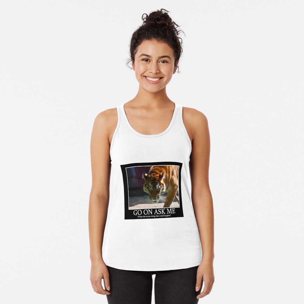 Tiger Terror Racerback Tank Top
