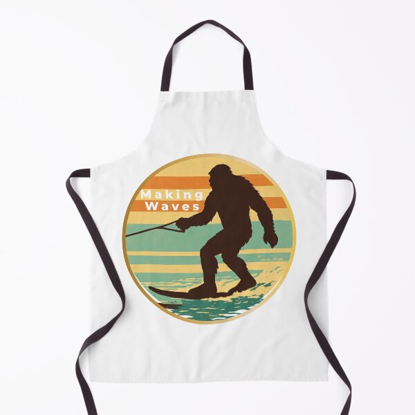 Item preview, Making Waves Bigfoot Graphic, Funny gift for Beach Lovers designed and sold by TriciasThreads.