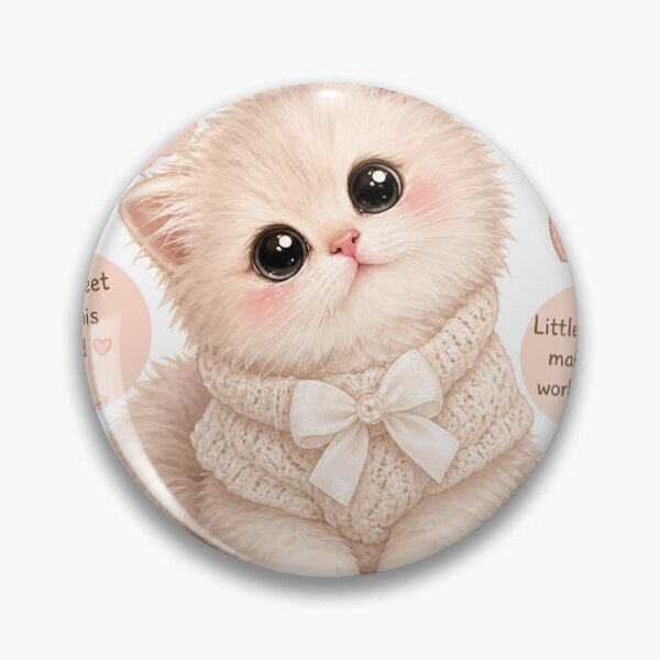 Item preview, Cute Kawaii kitty art designed and sold by Design by Sara.