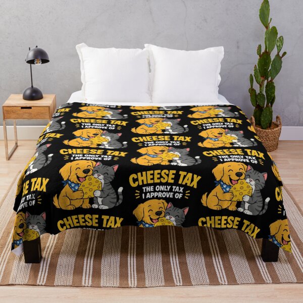 Item preview, Cheese Tax The Only Tax I Approve Of Funny Pet Design designed and sold by TeeTimeTreasure.
