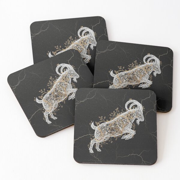 Item preview, Capricorn : The Summit’s Shadow -  The Gilded Zodiac Schematics designed and sold by Osmose-Studio ⭐⭐⭐⭐⭐.