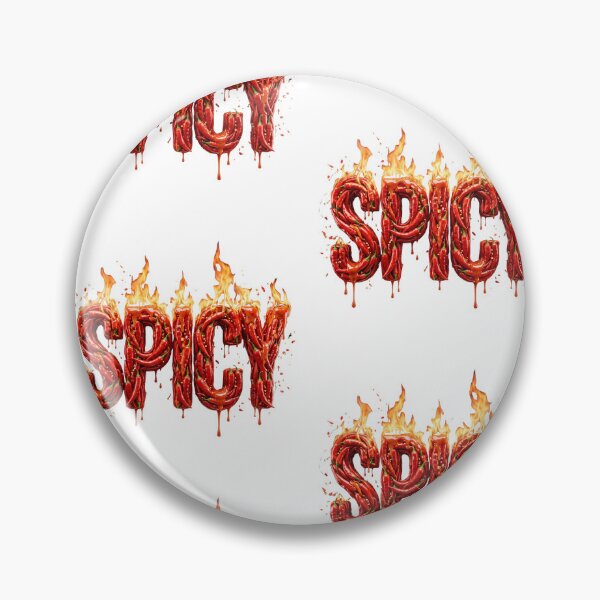 Item preview, Spicy Chili Pepper Fire Typography Foodie Hot Sauce Mexican Food Lover designed and sold by afarkar.