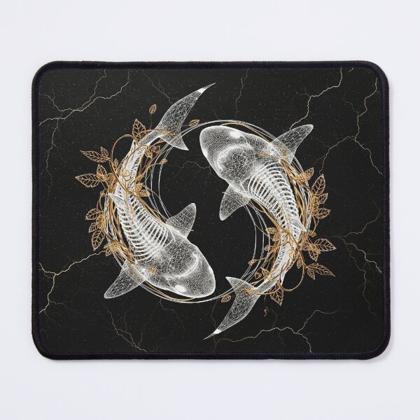Item preview, Pisces : The Endless Ocean -  The Gilded Zodiac Schematics designed and sold by Osmose-Studio.