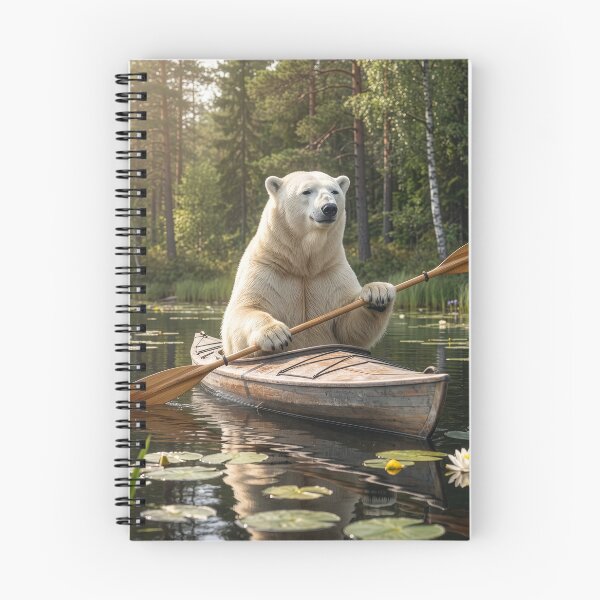 Item preview, Polar Bear Kayaks a Minnesota Lake designed and sold by Tridentulus.
