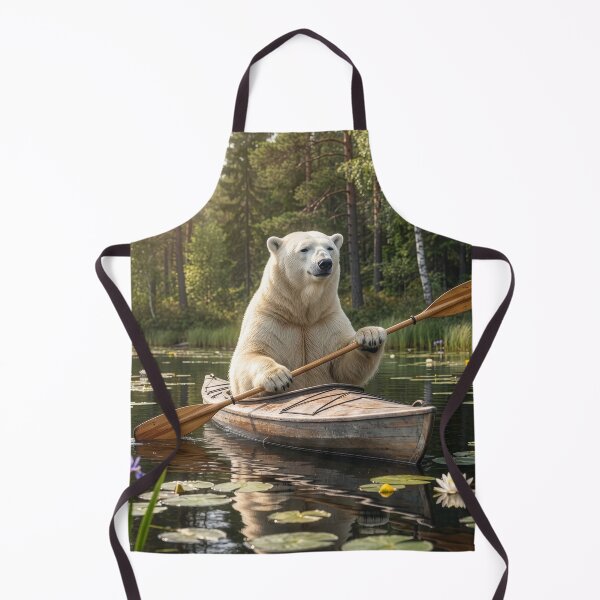 Item preview, Polar Bear Kayaks a Minnesota Lake designed and sold by Tridentulus.