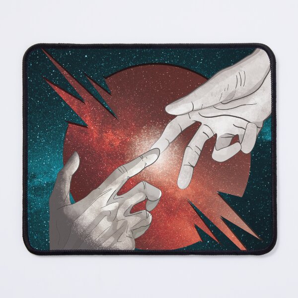 Item preview, Space touch in the sky spiritual Artwork designed and sold by ART-J-JAKE Wear.