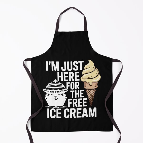 Item preview, i am just here for the free ice cream designed and sold by jkrphoto.