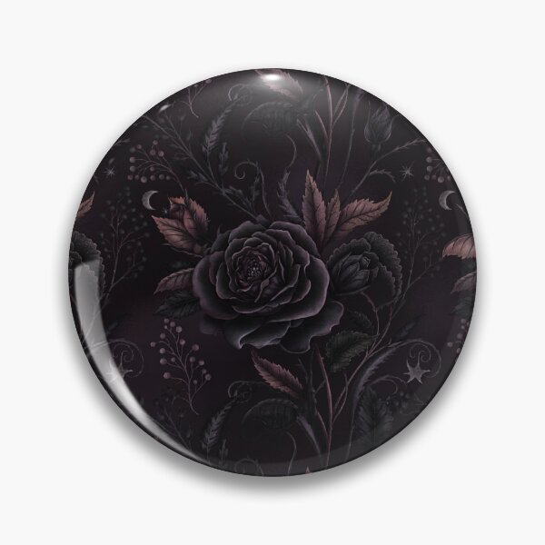 Item preview, Witchy Purple Gothic Rose Seamless Pattern designed and sold by Grainwork.