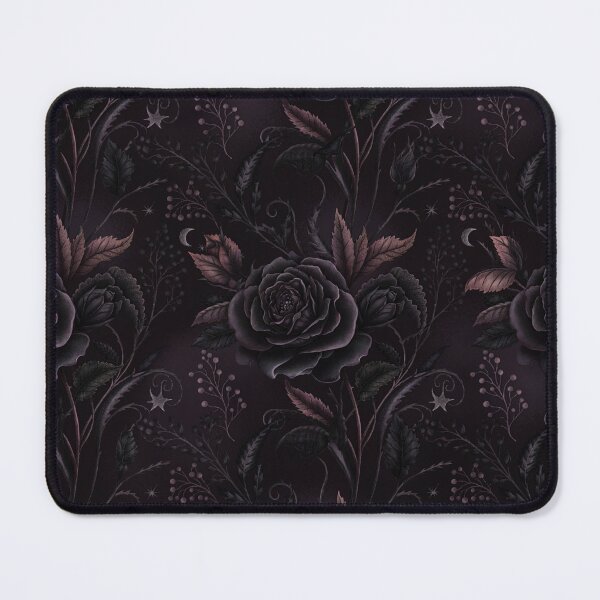 Item preview, Witchy Purple Gothic Rose Seamless Pattern designed and sold by Grainwork.