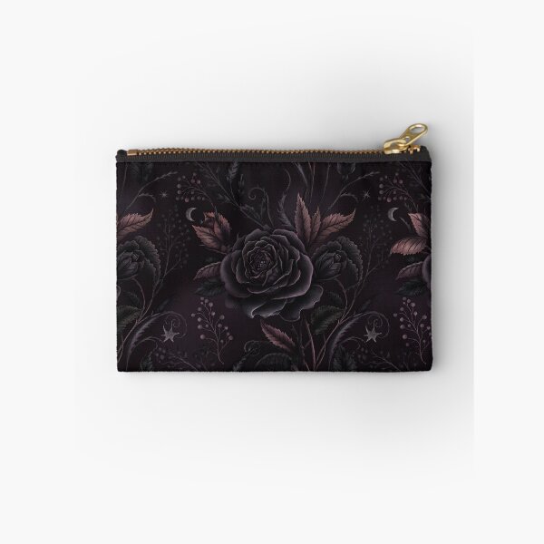 Item preview, Witchy Purple Gothic Rose Seamless Pattern designed and sold by Grainwork.