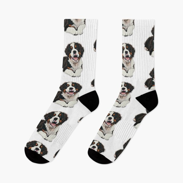 Item preview, Saint Bernard Dog Sticker | Puppy Portrait | Dog Mom Gift 004 designed and sold by TheTodayTribe.