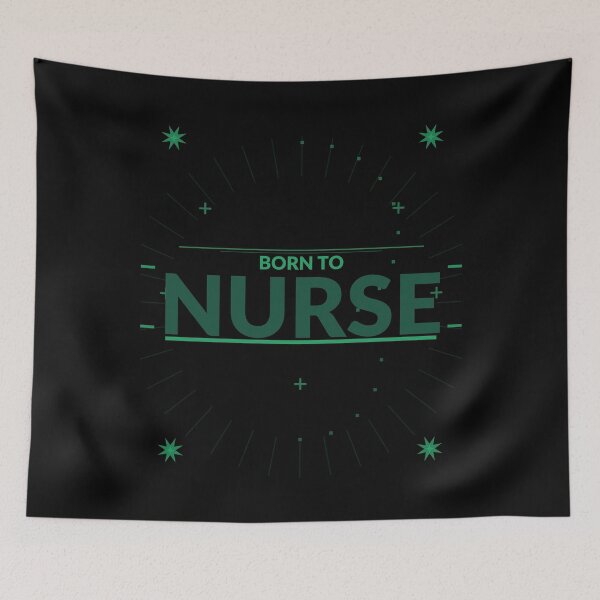 Item preview, Born to Nurse Shirt | Funny Nursing Gift for RN Nurses designed and sold by Daily Mood Tees.