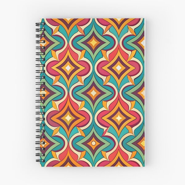Item preview, Colorful retro pattern designed and sold by trendspatterns.