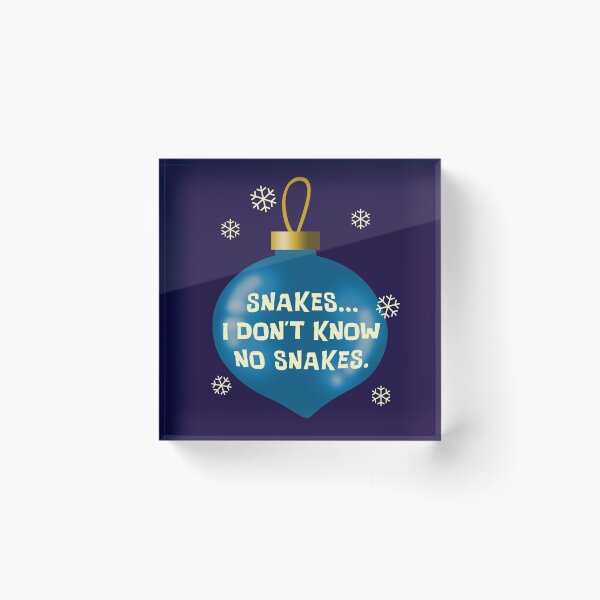 Item preview, No Snakes Ornament designed and sold by Normbot2000.