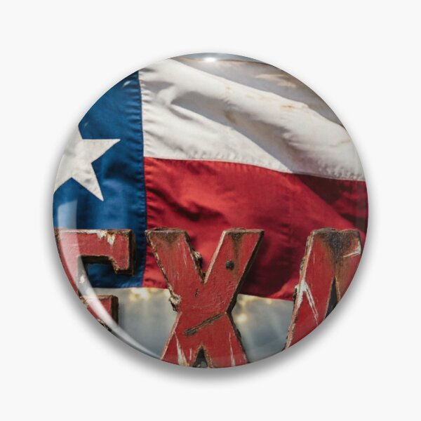 Item preview, *Texas Flag Waving with Rusty Metal Letters - Dramatic Lone Star Design* designed and sold by Petringo.