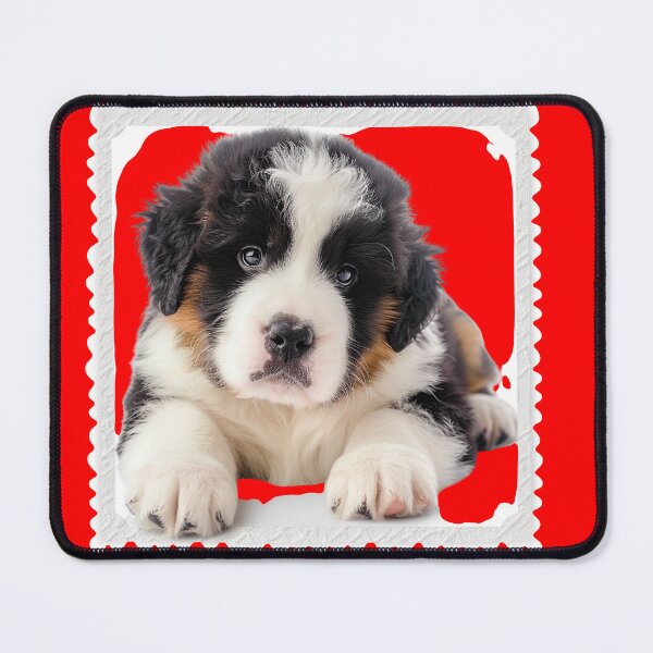 Item preview, Saint Bernard Dog Sticker | Puppy Portrait | Dog Mom Gift 005 designed and sold by TheTodayTribe.