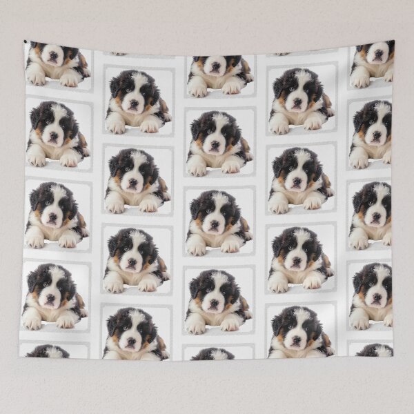 Item preview, Saint Bernard Dog Sticker | Puppy Portrait | Dog Mom Gift 005 designed and sold by TheTodayTribe.