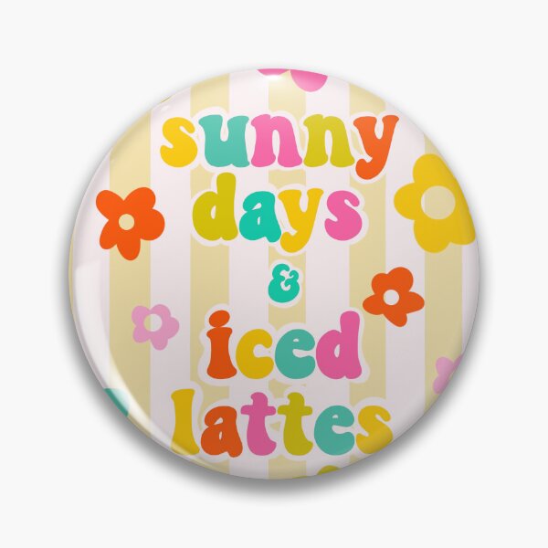 Item preview, Sunny days and iced lattes butter yellow cabana stripes designed and sold by DaisyLemon.