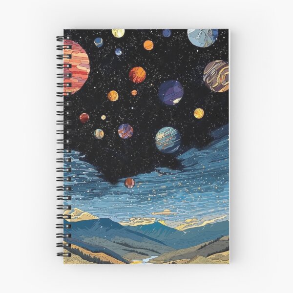 Item preview, Stars and landscape designed and sold by ItsAllYellow.