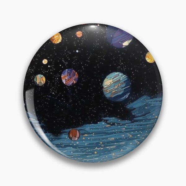 Item preview, Stars and landscape designed and sold by ItsAllYellow.