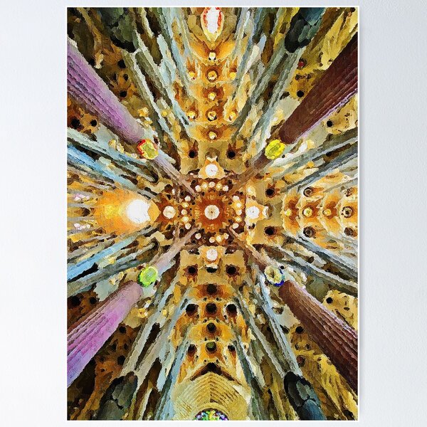 Item preview, Sagrada Familia, Barcelona designed and sold by AM FineArtPrints.