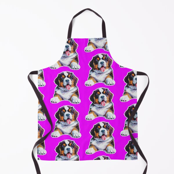 Item preview, Saint Bernard Dog Sticker | Puppy Portrait | Dog Mom Gift 006 designed and sold by TheTodayTribe.