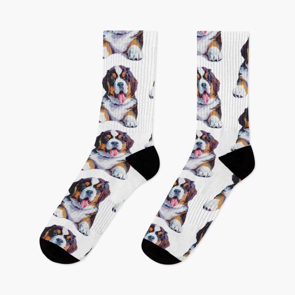 Item preview, Saint Bernard Dog Sticker | Puppy Portrait | Dog Mom Gift 006 designed and sold by TheTodayTribe.