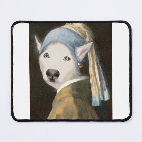 Item preview, Husky with the Pearl Earring designed and sold by hollyporshaa.