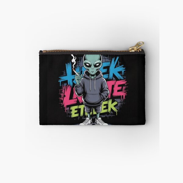 Item preview, Smoking Alien UFO designed and sold by ALL ART .