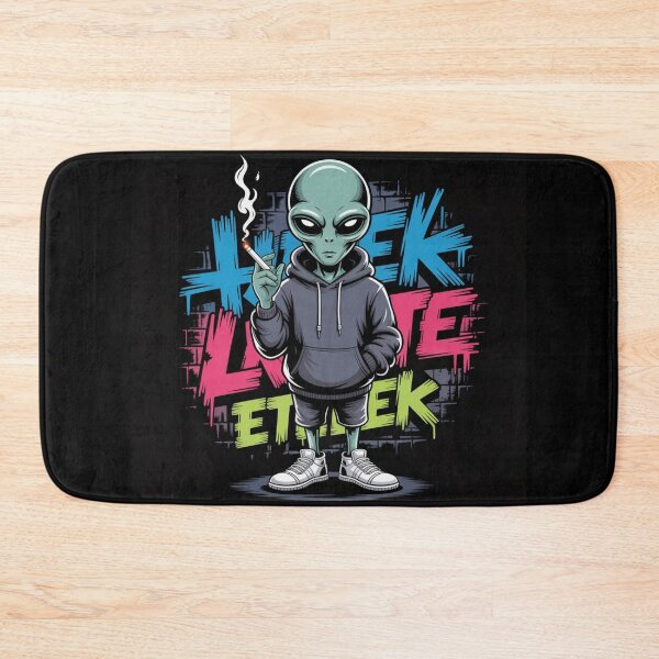Item preview, Smoking Alien UFO designed and sold by ALL ART .