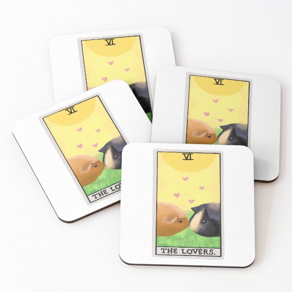 Item preview, Guinea Pig Lovers Tarot Card designed and sold by hollyporshaa.