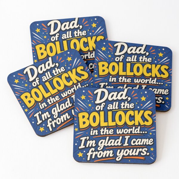Item preview, Funny Dad Bollocks Quote Retro Father’s Day Gift Design designed and sold by UrbanKangaroo.