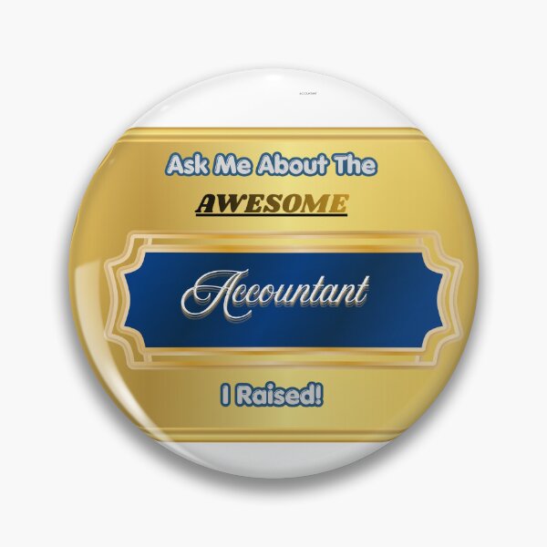 Item preview, Awesome Accountant designed and sold by Jest & Ember.