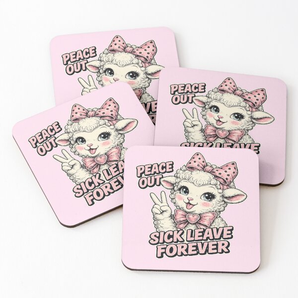 Item preview, Peace out, Sick leave forever ?  designed and sold by KiyomiArt.