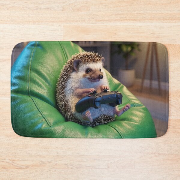 Item preview, Hedgehog Gamer designed and sold by Tridentulus.