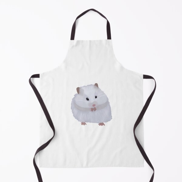 Item preview, White Syrian Teddy Bear Hamster designed and sold by hollyporshaa.