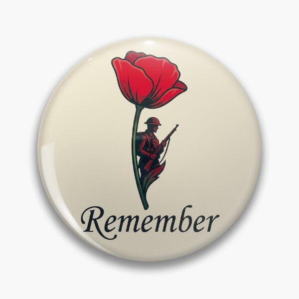 Item preview, Remember Memorial Day Poppy Soldier Tribute designed and sold by MythicCotton.