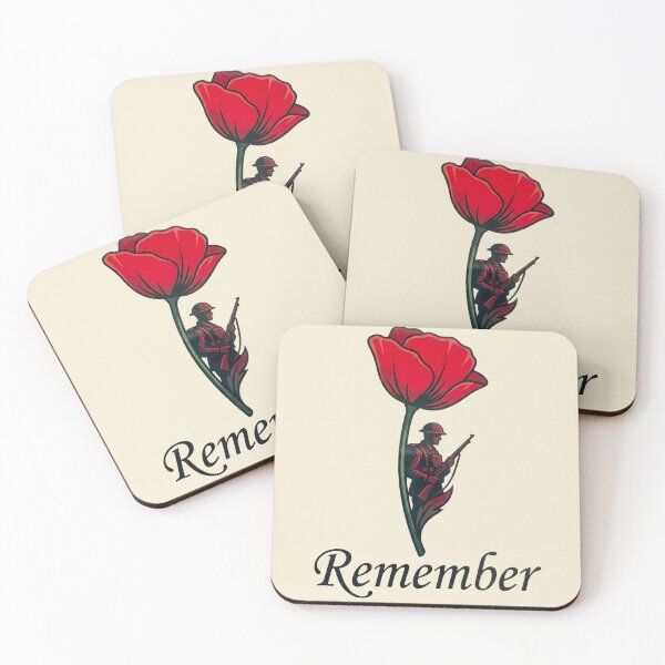 Item preview, Remember Memorial Day Poppy Soldier Tribute designed and sold by MythicCotton.