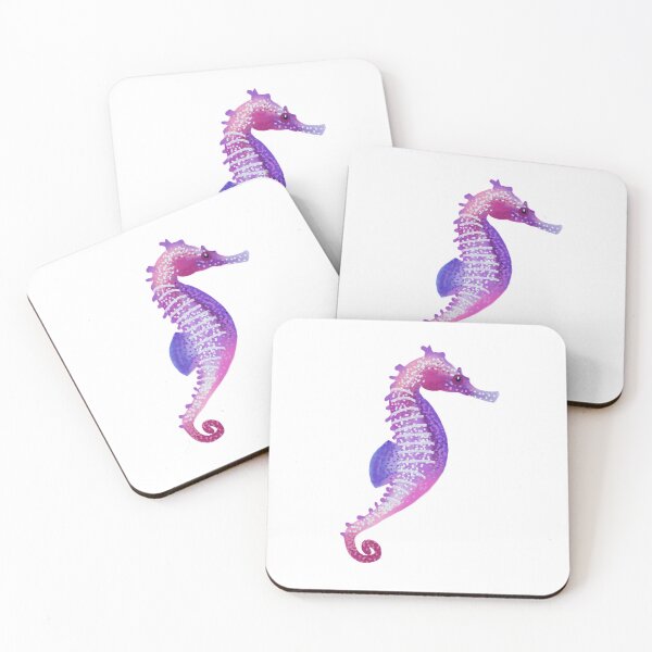 Item preview, Pink and Purple Seahorse designed and sold by hollyporshaa.