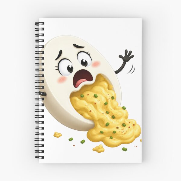 Item preview, Funny Cartoon Mac and Cheese Spill Shocked Character designed and sold by jgvisualarts.