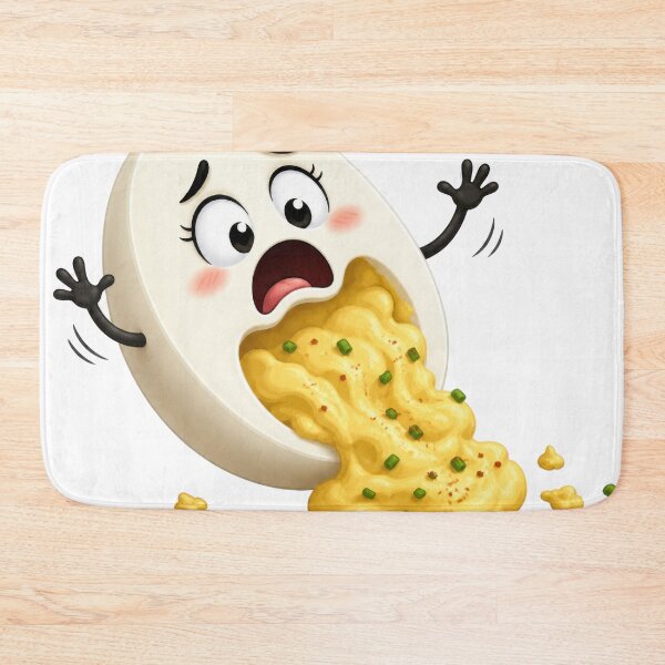 Item preview, Funny Cartoon Mac and Cheese Spill Shocked Character designed and sold by jgvisualarts.