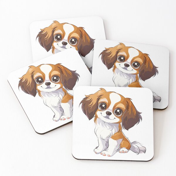 Item preview, Cute Cavalier Puppy | Puppy Portrait | Dog Mom Gift 006 designed and sold by TheTodayTribe.
