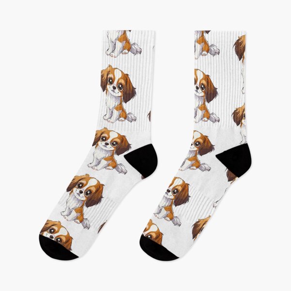 Item preview, Cute Cavalier Puppy | Puppy Portrait | Dog Mom Gift 006 designed and sold by TheTodayTribe.