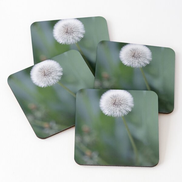 Item preview, White fluffy dandelion on nature background designed and sold by olena2552.