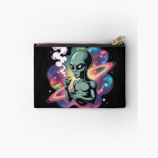 Item preview, Smoking Alien UFO designed and sold by ALL ART .