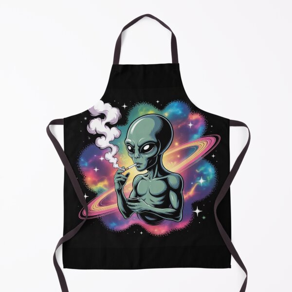 Item preview, Smoking Alien UFO  designed and sold by ALL ART .