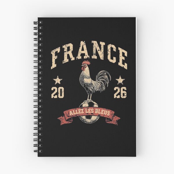 Item preview, France Soccer 2026 Allez Les Bleus Vintage Badge designed and sold by PACS0011.