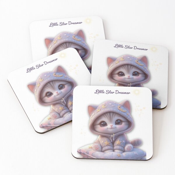 Item preview, Cute Cosmic Cat – Pastel Galaxy Space Kawaii Aesthetic Gift Design designed and sold by lunadesignsmoon.